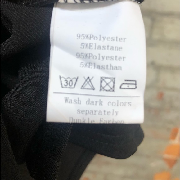 GRACE KARIN Front Slit Black Party Dress, Size Small - Picture 6 of 11